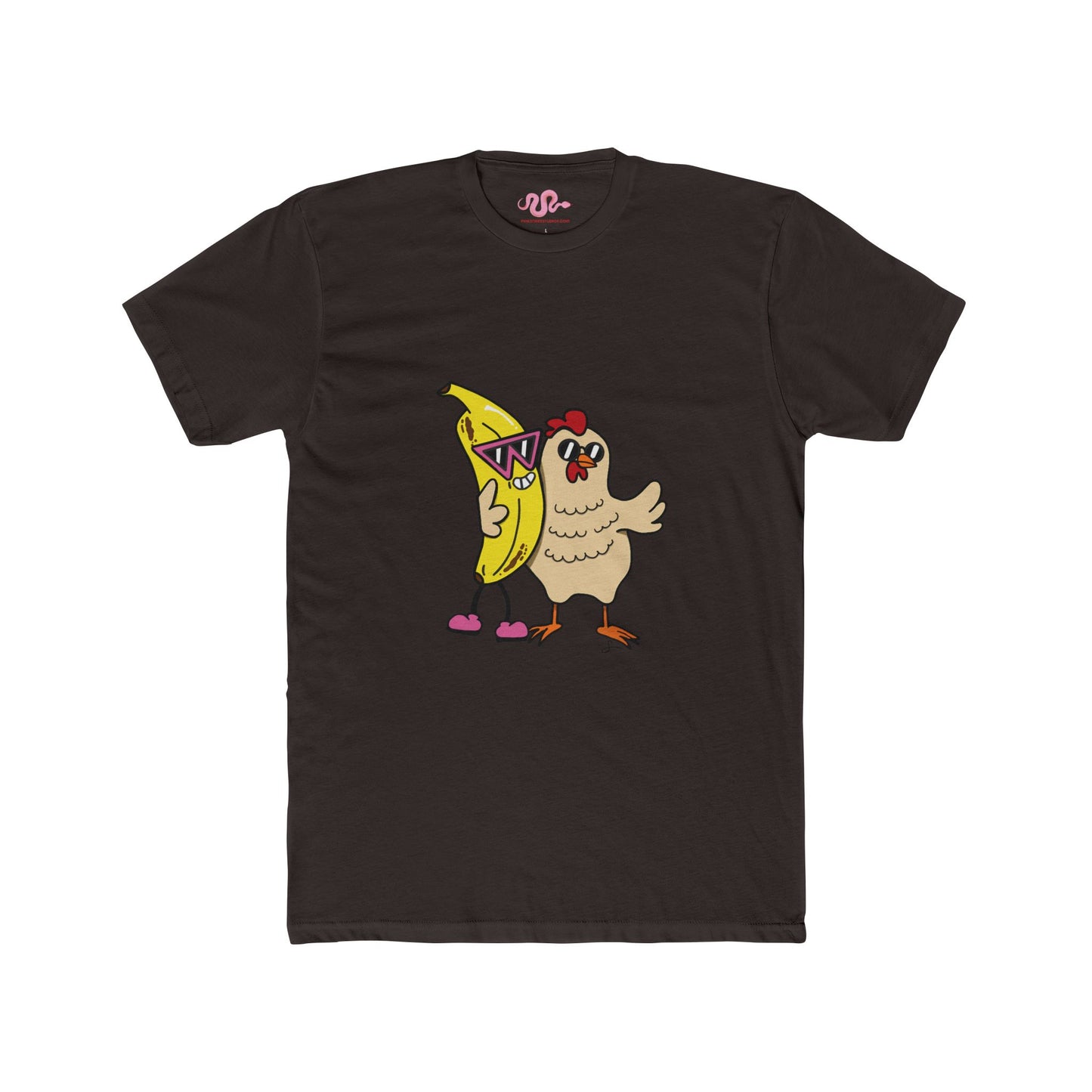 Chicken Banana - Unisex Cotton Crew Tee