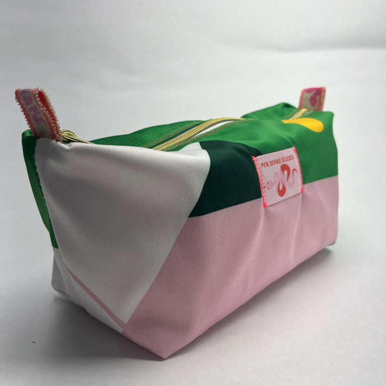 Multicolor Pink Pouch bag
