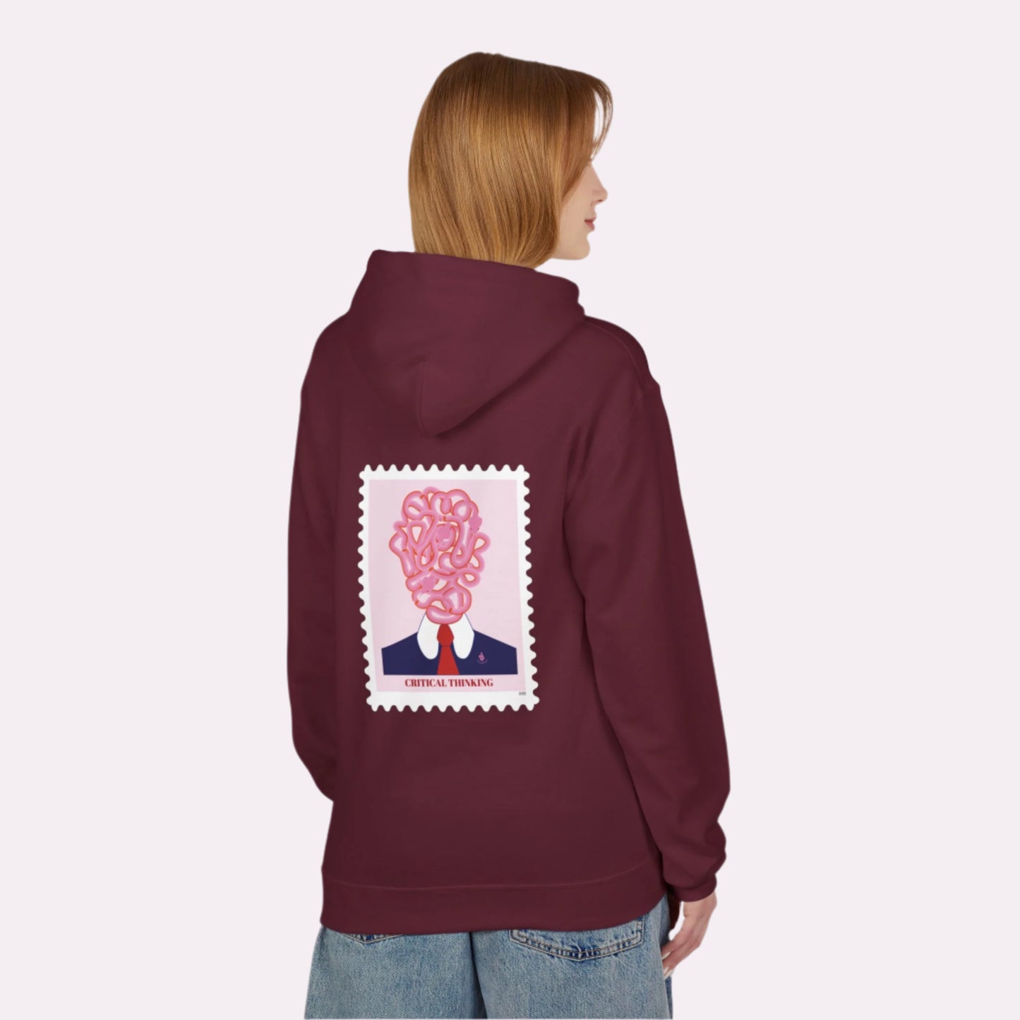 CRITICAL THINKING Blue - Unisex Hoodie