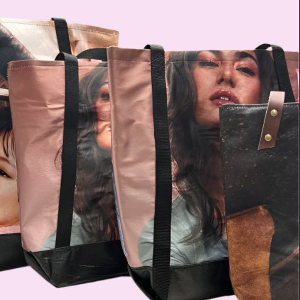 Urban Bus Tote Bag