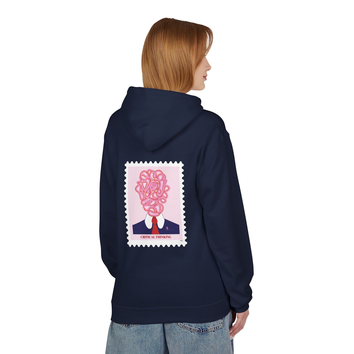 CRITICAL THINKING Blue - Unisex Hoodie