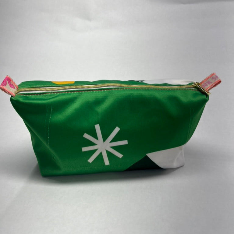 Multicolor Pink Pouch bag