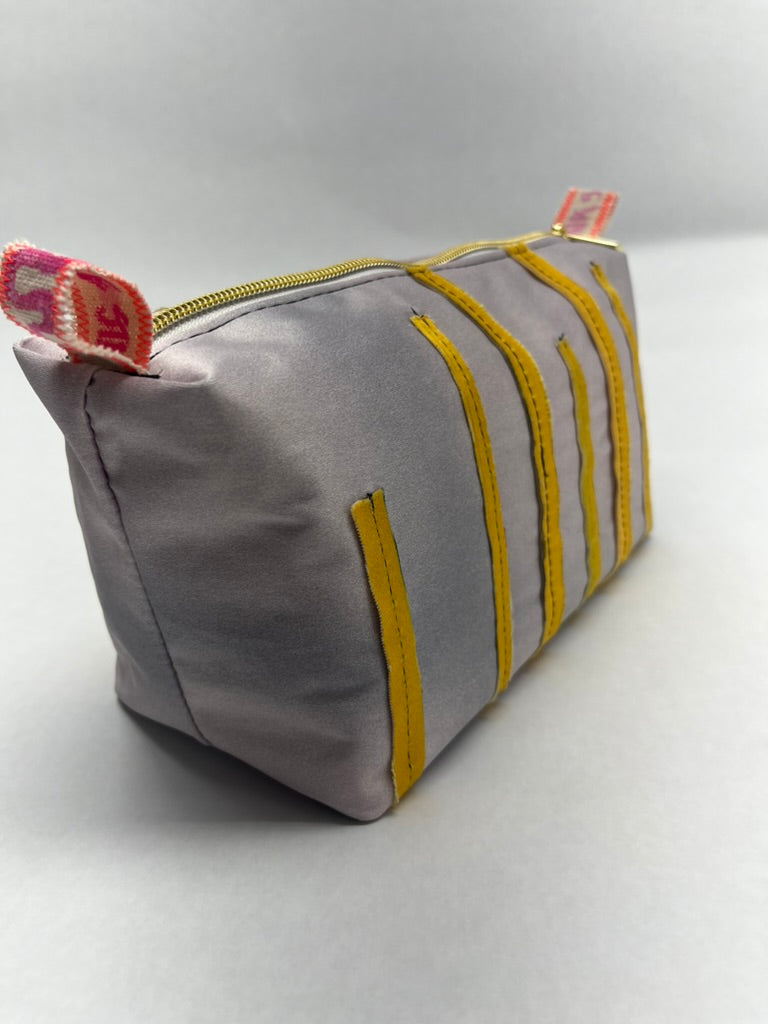 Silver Pouch Bag