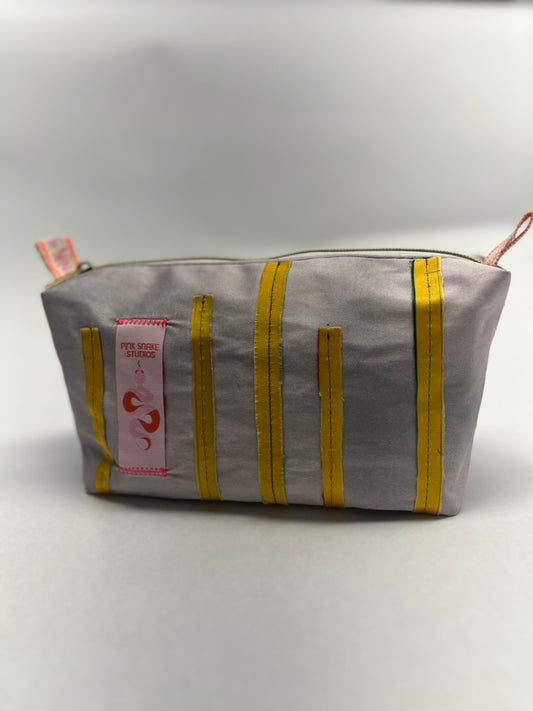 Silver Pouch Bag