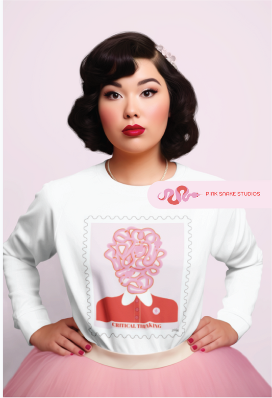 Critical Thinking RED - Unisex Sweatshirt
